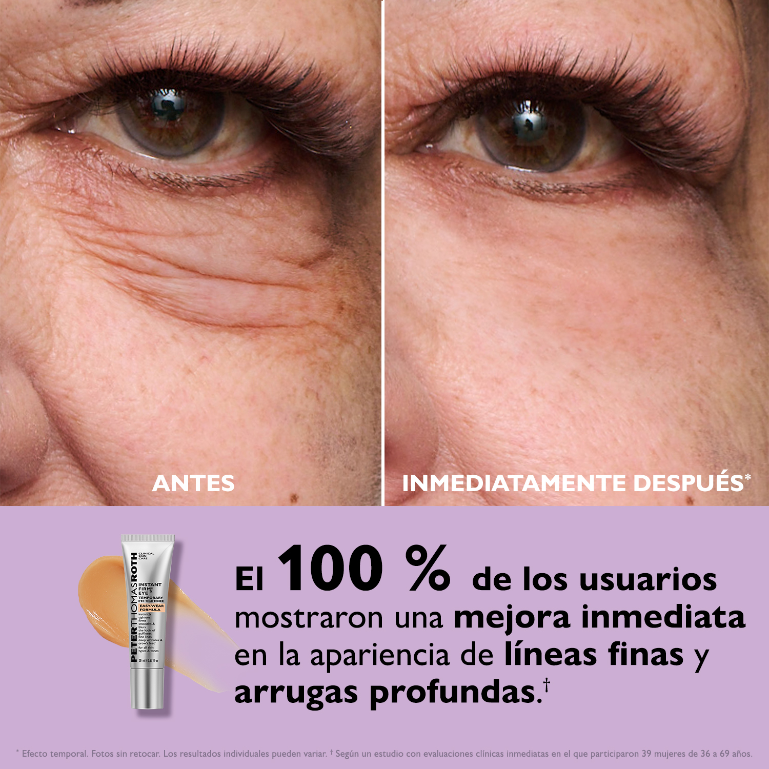 INSTANT FIRMX® EYE TEMPORARY EYE TIGHTENER EASY-WEAR FORMULA (GEL PARA CONTORNO DE OJOS)